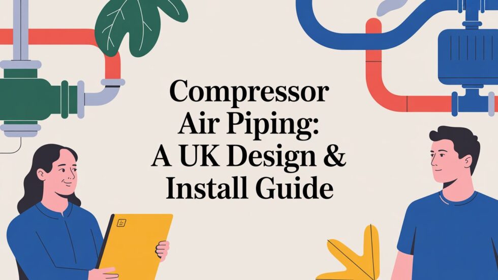 Compressor Air Piping: A UK Design & Install Guide - MA Hydraulics