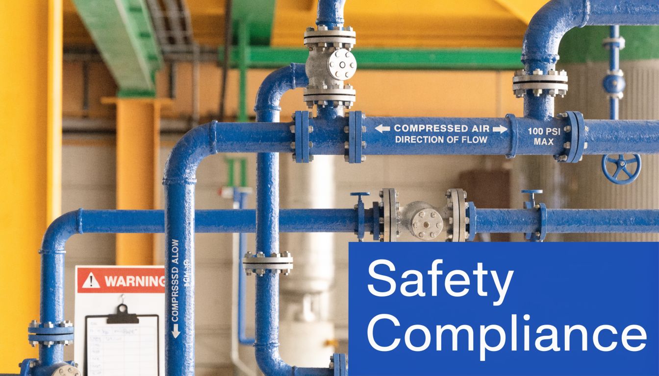 Compressor Air Piping: A UK Design & Install Guide - MA Hydraulics