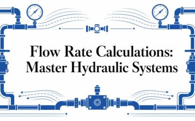 Flow Rate Calculations: Master Hydraulic Systems