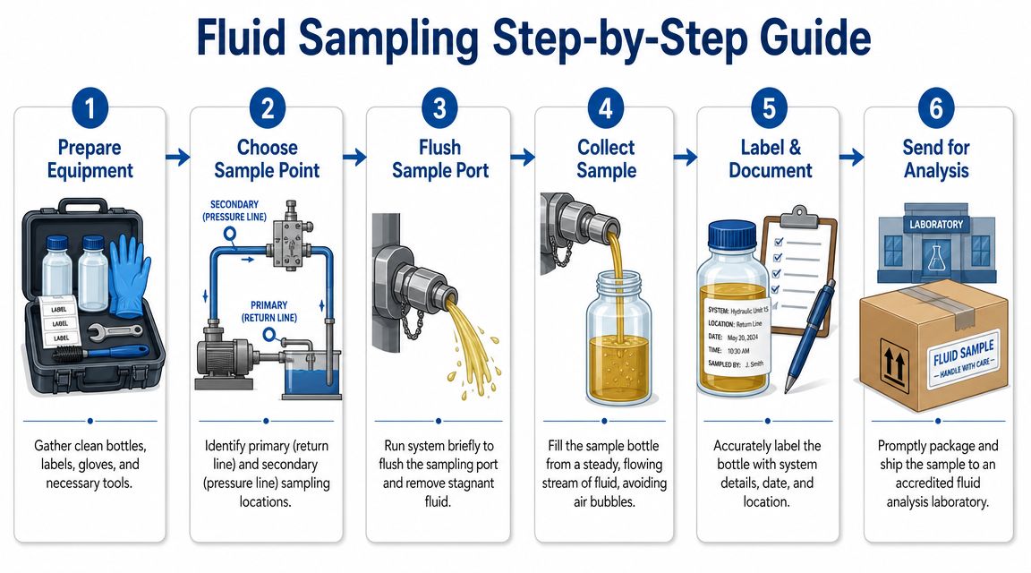 Effective Fluid Sampling and Condition Monitoring