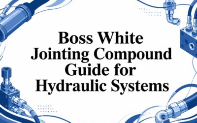 Boss White Jointing Compound Guide for Hydraulic Systems