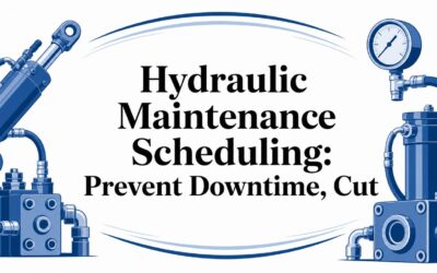 Hydraulic Maintenance Scheduling: Prevent Downtime, Cut